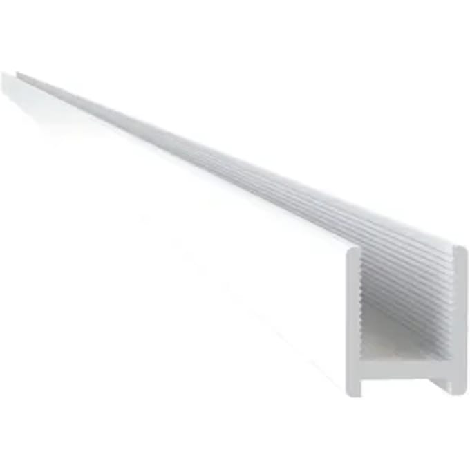 Sealskin - Muurprofiel Mix&match 200cm - Wit - Voor 8 Mm Dik Glas