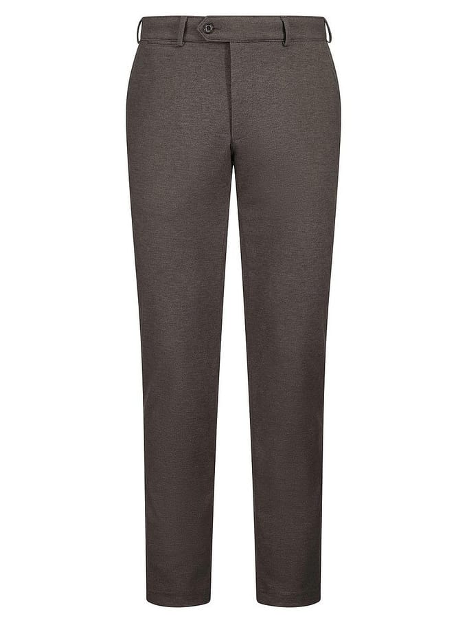 Flatfrontbroek Van Eurex by Brax bruin