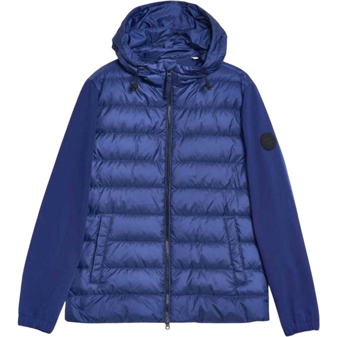 Gant Heren softshelljas met vulling, reguliere pasvorm (Marine)