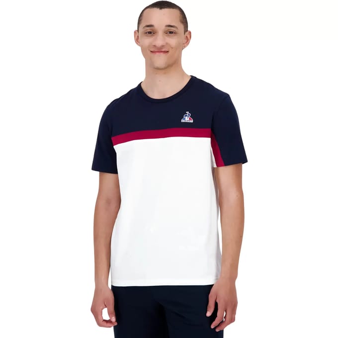 Le Coq Sportif Tri Sp N°2 T-shirt Met Korte Mouwen Wit S Man