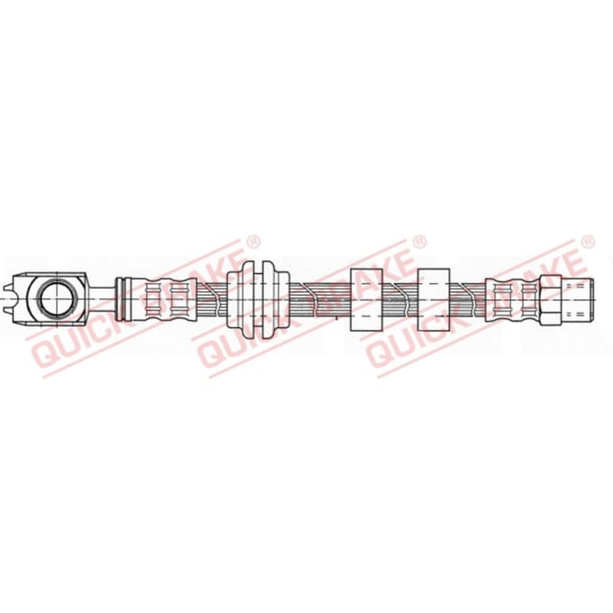 Remleiding QUICK BRAKE 58.954