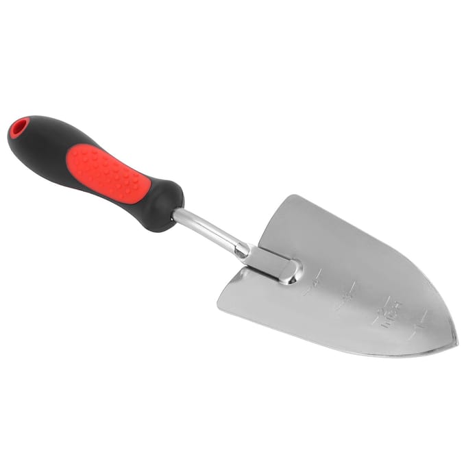 Pelle de Jardinage Chromée Pelle à Creuser et Planter Outil Accessoire de Jardinage 340mm gray