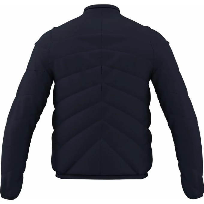 Gilbert jas rugby GTS met volledige rits donkerblauw extra warm.