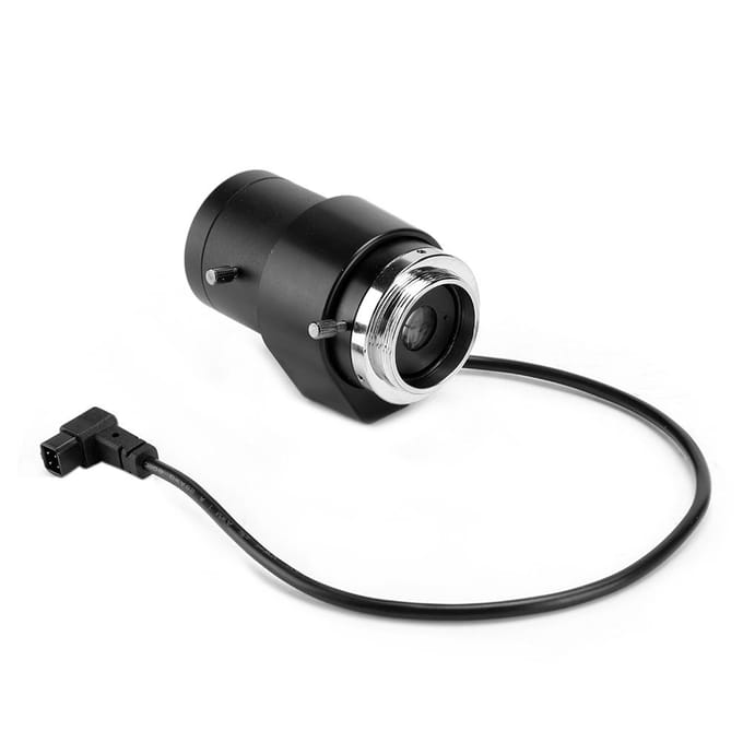 720P 6 15mm Brandpuntsafstand CCTV HD Auto Iris Zoomlens CS-Mount voor Bewakingsbeveiligingscamera gray