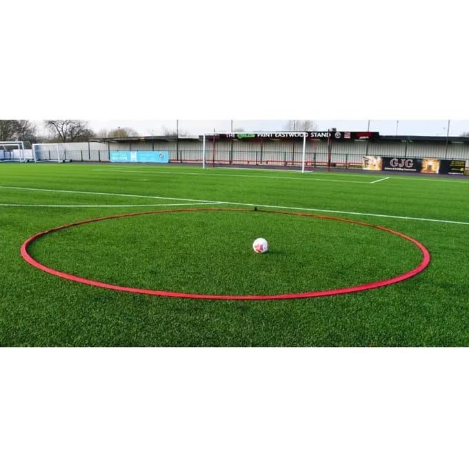 Precision Trainingring Tika Taka 6 M Polyester Rood 10-delig