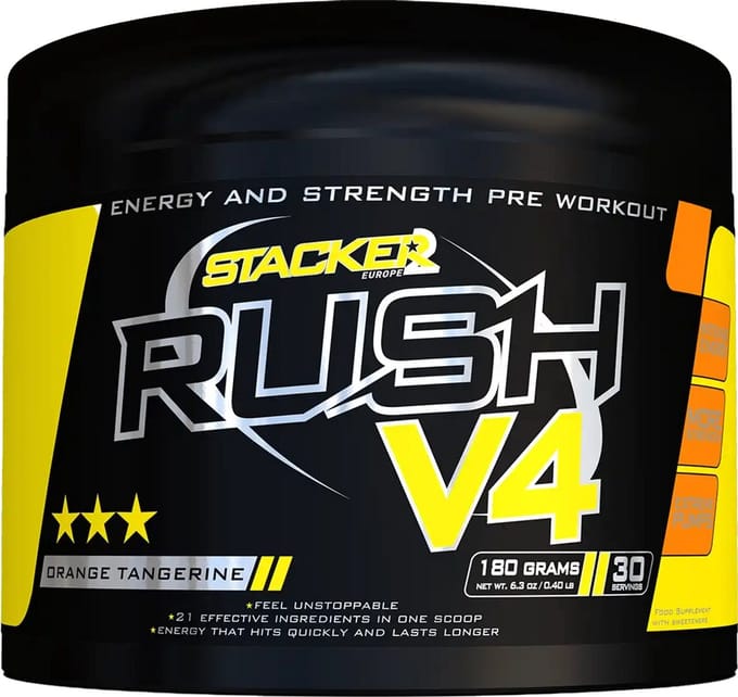 Stacker 2 Rush V4-Orange Tangerine