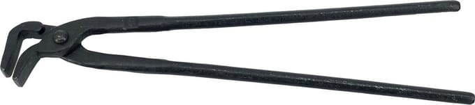 Smidstang haakse platbek - 300mm