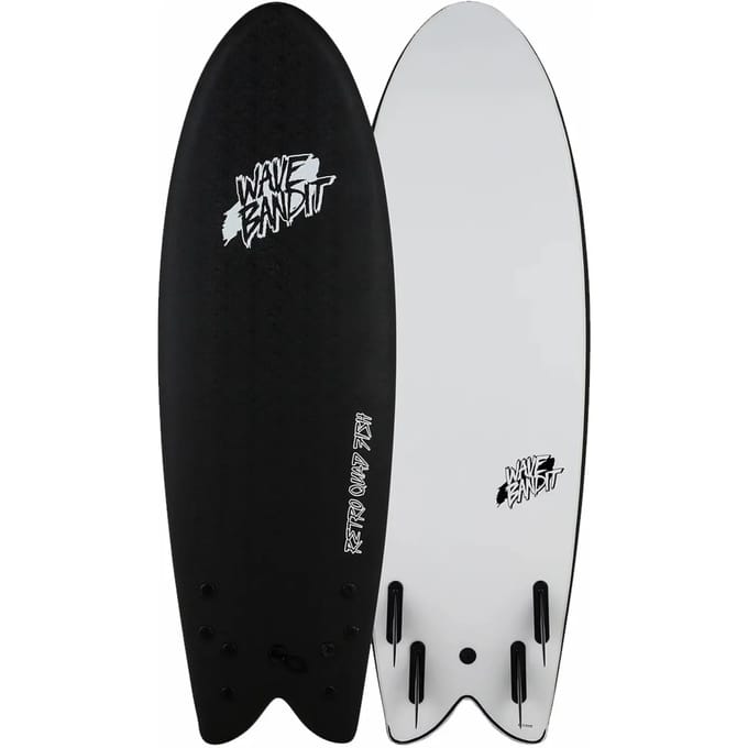 Bestuur Catch Surf Wave Bandit Retro Fish 5.8 Quad