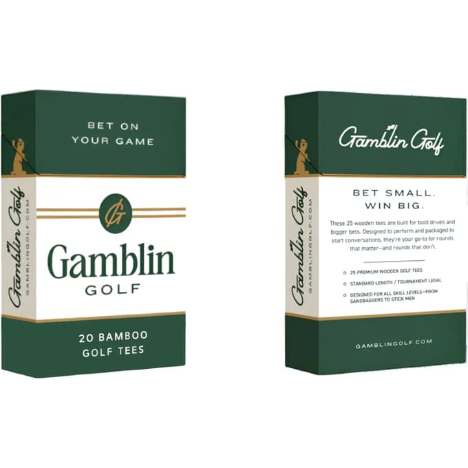 Tee Gamblin Golf The Gentleman's (x20)