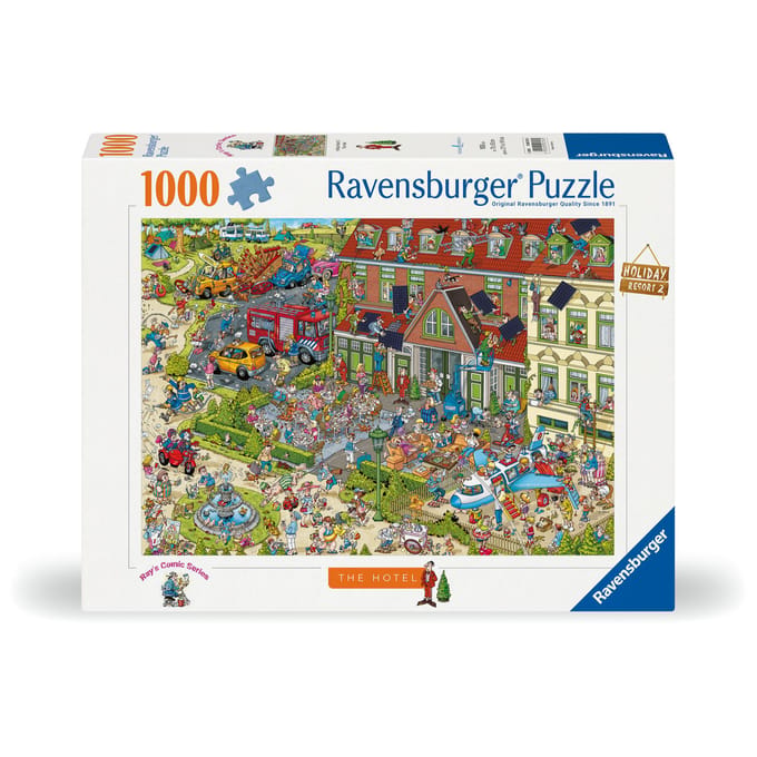 Ravensburger Ray's Comic Series Holiday Resort 2 - The Hotel - Legpuzzel - 1000 stukjes