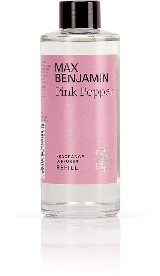 Max Benjamin Navulling voor Geurstokjes 150ml - Pink Pepper