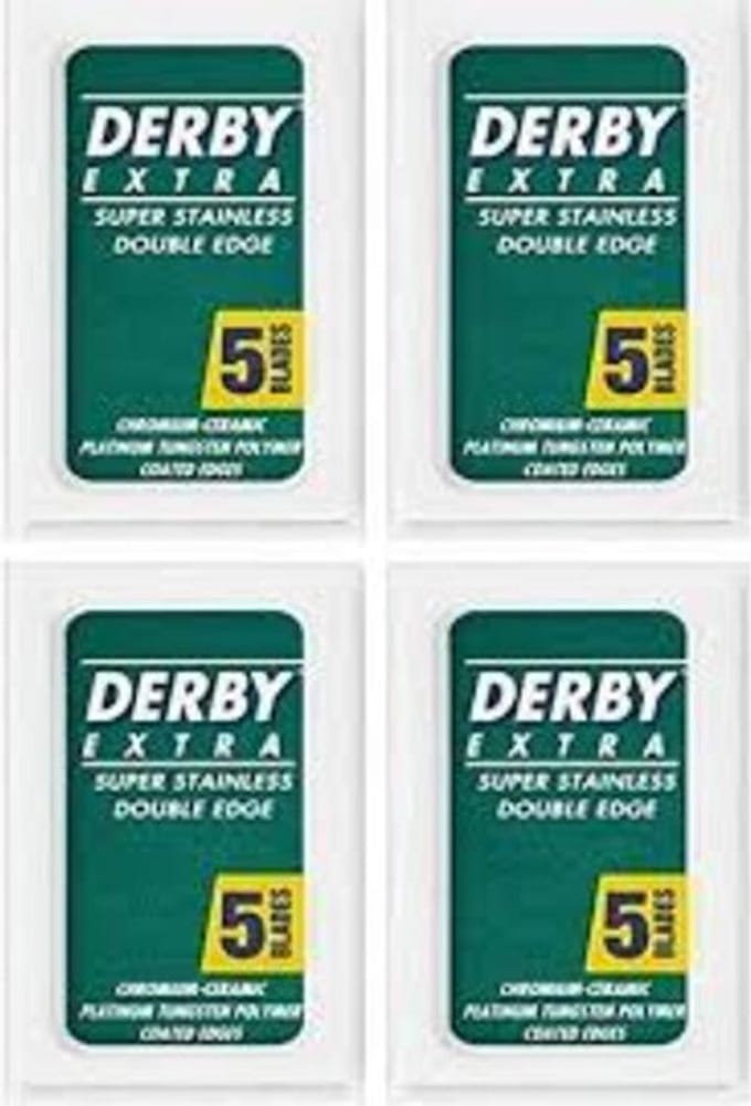 Derby Extra Razor double edge scheermesjes - 20 stuks