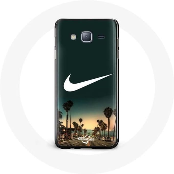 Coque pour samsung galaxy J3 Nike palmier miami