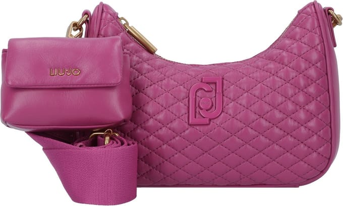 LIU JO Handtas Schoudertas Achala ESC Hobo Fucsia Paars