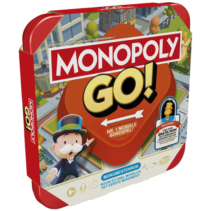 Monopoly GO! - Bordspel - Gezelschapsspel