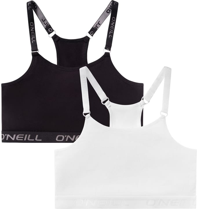 O'Neill Dames Short Top Bralette 2-Pack Effen Multi - Maat S