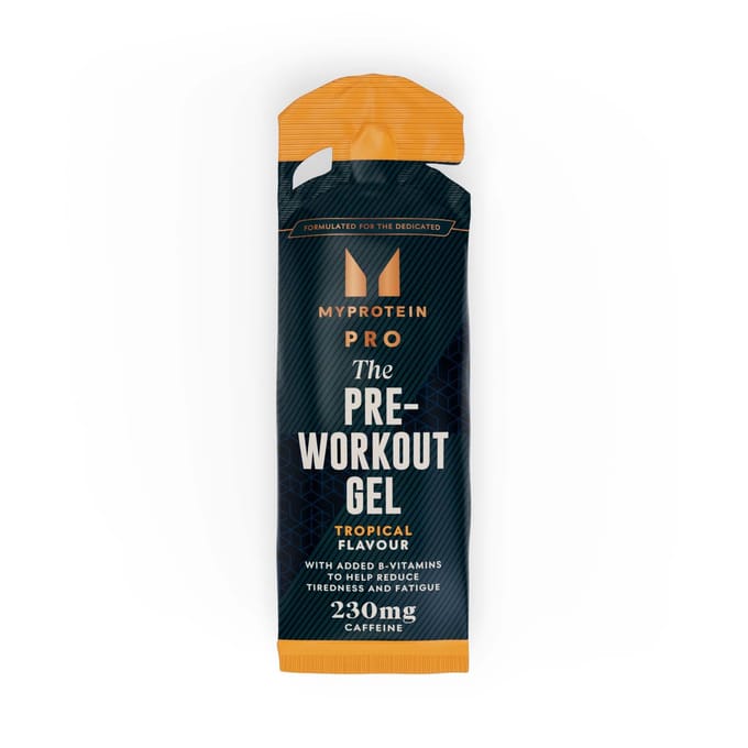 Pre-Workout Gel - 12 x 50g - Tropisch