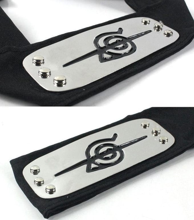 Naruto Hoofdband - Sasuke - Leaf Village - Halloween - Carnaval - Verkleedkleren - Anime
