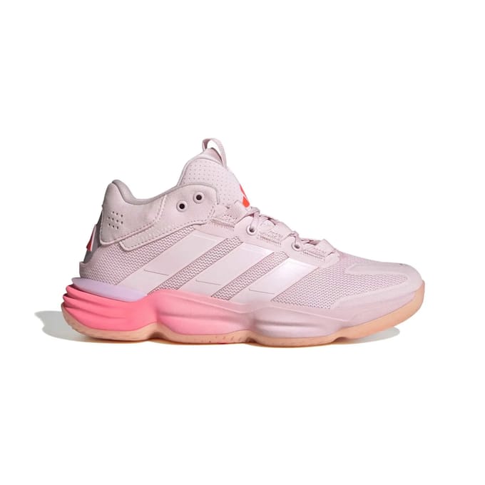 Adidas Performance Court Stabil Indoor Sneakers - Dames - Roze