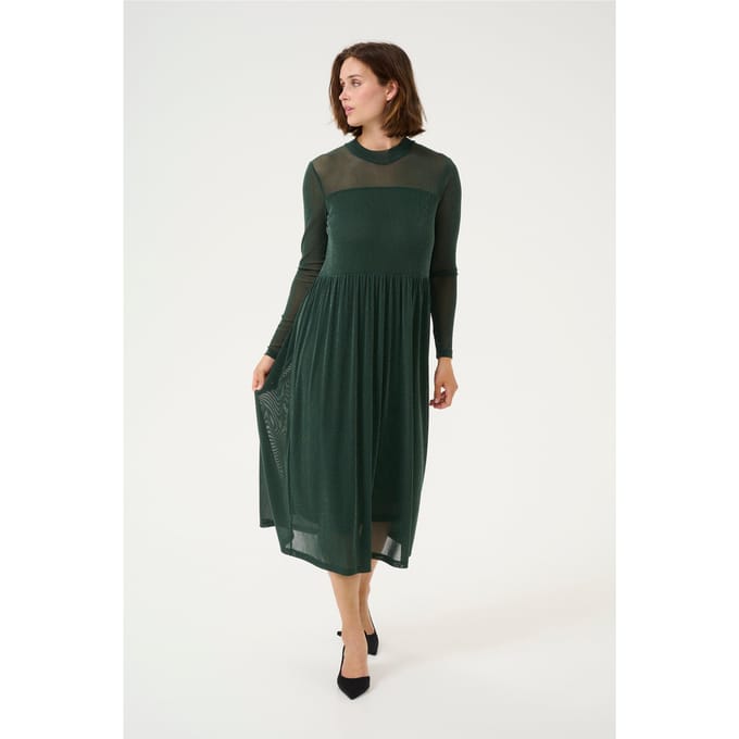 Jurk Regular fit Garden Topiary green