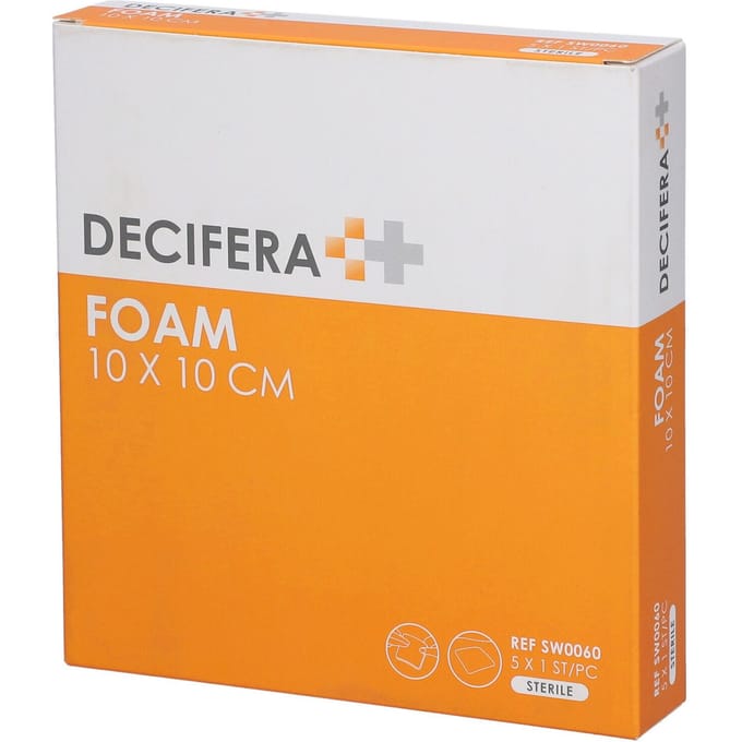 Decifera Foam 10 x cm SW0060 5 Pleister
