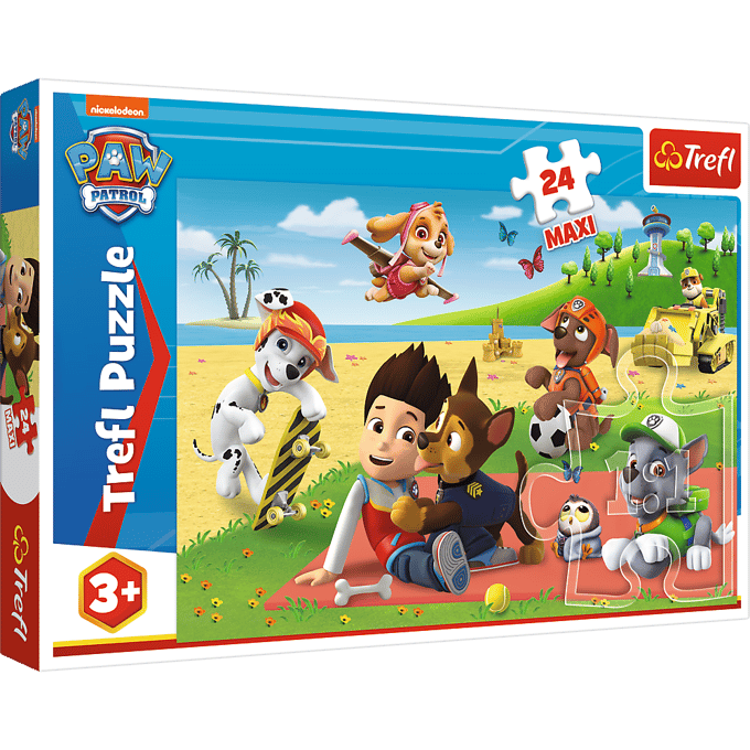 Trefl PAW Patrol Maxi Legpuzzel - 24 stukjes - Vanaf 3 jaar