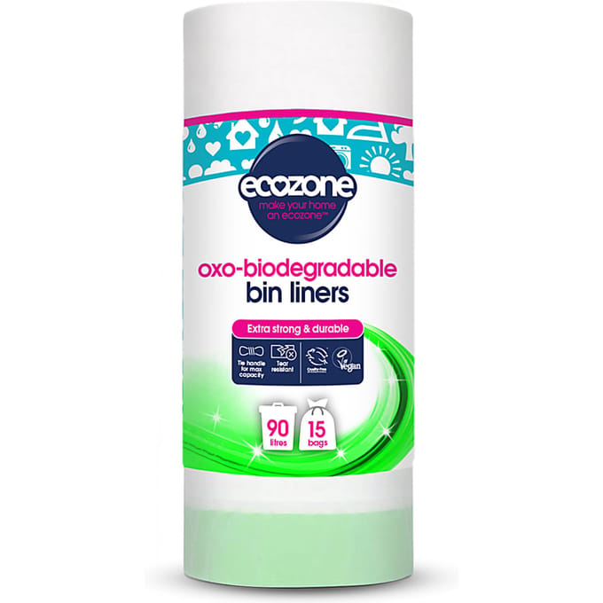 Ecozone Biologisch Afbreekbare Vuilniszakken 90L