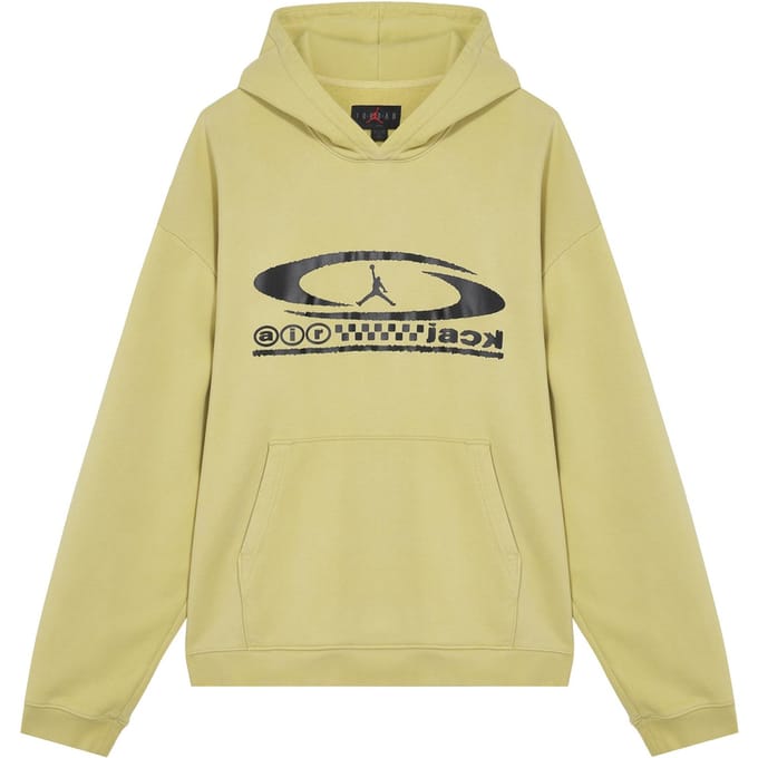 Jordan x Travis Scott Pullover Hoodie Celery L beige