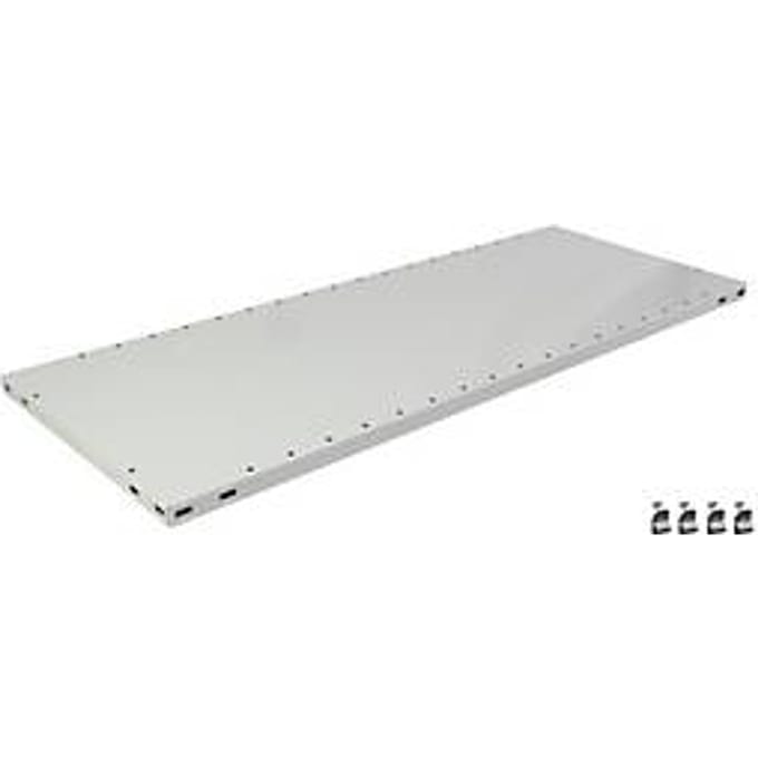 SCHULTE Lagertechnik MULTIPlus 150 extra plank, 1300x 400mm, 25 mm rand, met 4 plankdragers