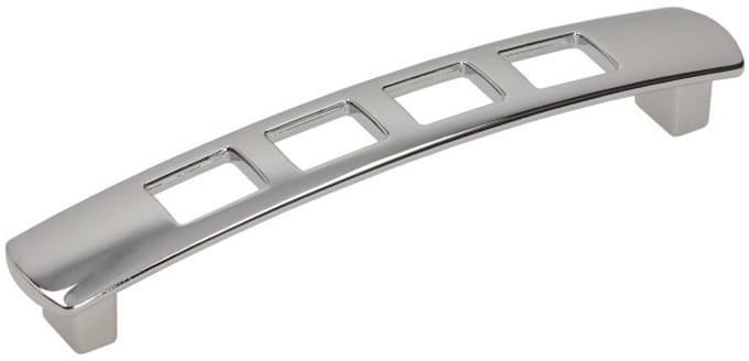 Gamet - Meubelgreep - 128mm - Stijlvol - Vierkante Patronen
