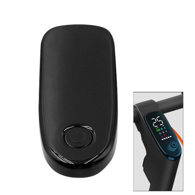 Vervangend dashboarddisplaydeksel voor Ninebot F30/F40 elektrische scooter zwart