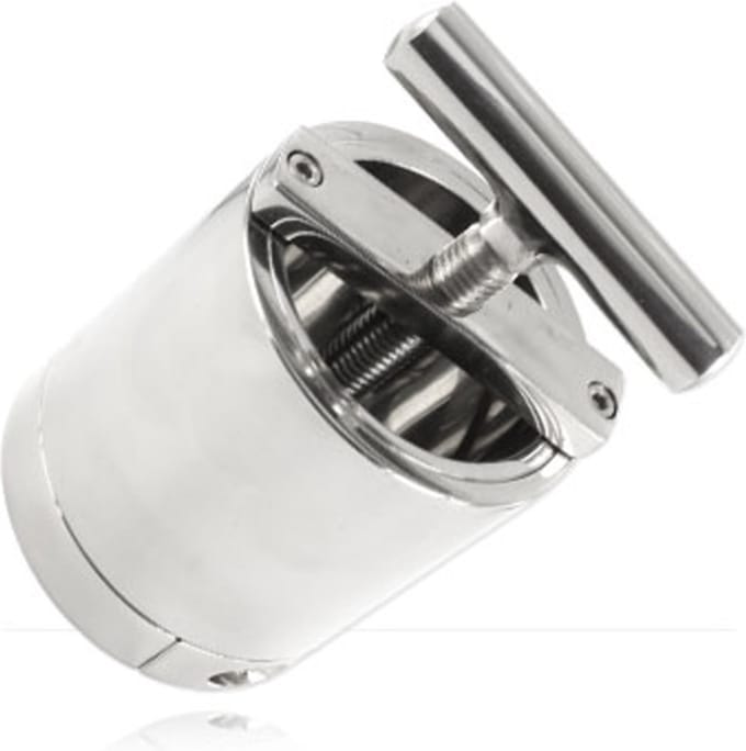Black Label - The Ball Flask - Scrotum Crusher - RVS