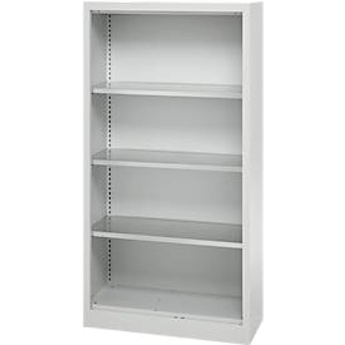 Schäfer Shop Select MS stellingkast, 4 OH, B 800 x D 400 x H 1584 mm, plaatstaal, lichtgrijs