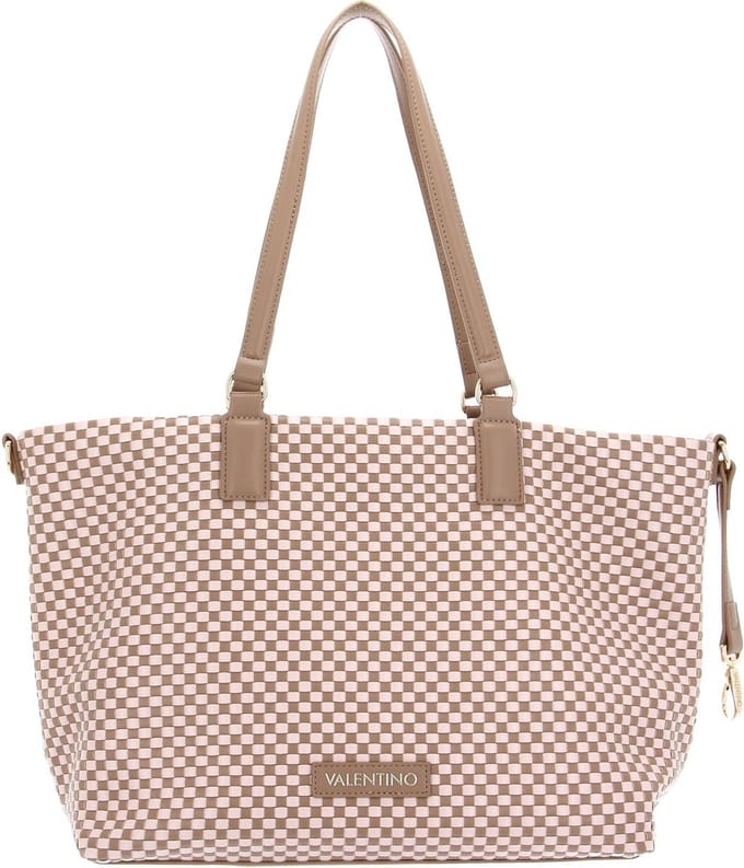 VALENTINO Schoudertas Shopper Daiquiri Tote Cipria / Camel Lichtbruin Zalmroze