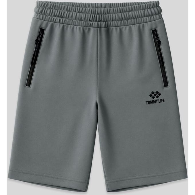 Heren Regular-fit Gebreide Sweatshorts