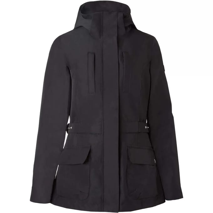 Horze Jadine dames technische waterdichte zomer rijjas, Black, 36