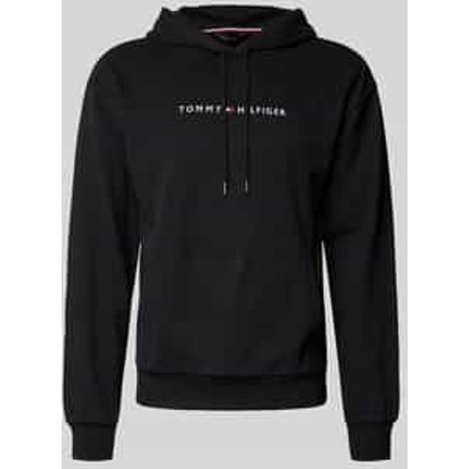 Regular fit hoodie van katoenmix