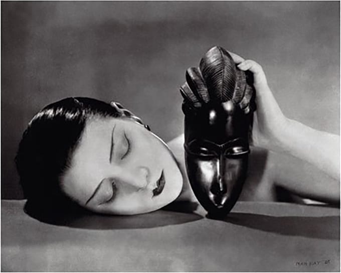Kunstdruk Man Ray - Noir et Blanche 60x50cm