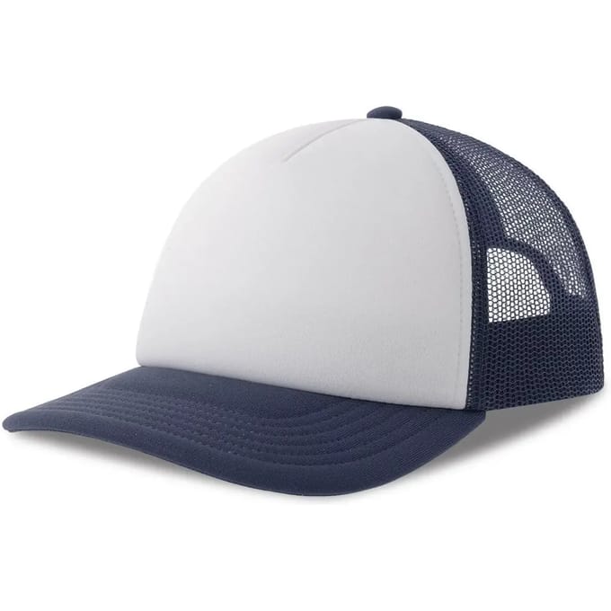 Atlantis Headwear Kid Rapper-S Cap AT534 - white/navy - One size