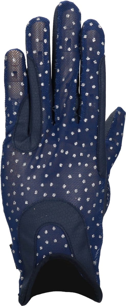Quur Handschoenen Quur Qshine Donkerblauw-zilver - M