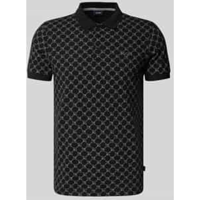 Regular fit poloshirt met labelstitching, model 'Paigam'