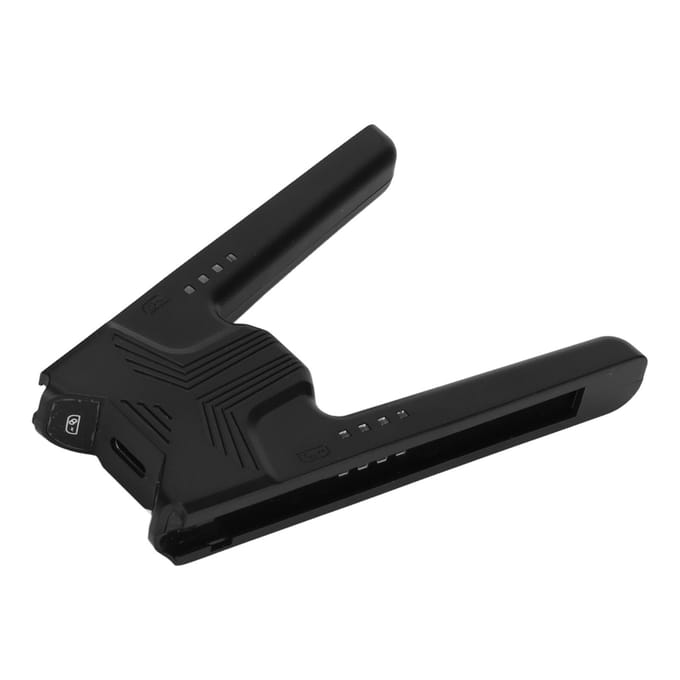 Oplaadgrip Type C Efficiënte V-vormige Draagbare Controllerhouder Grip voor Joy-Con Linker Rechter Handvat black