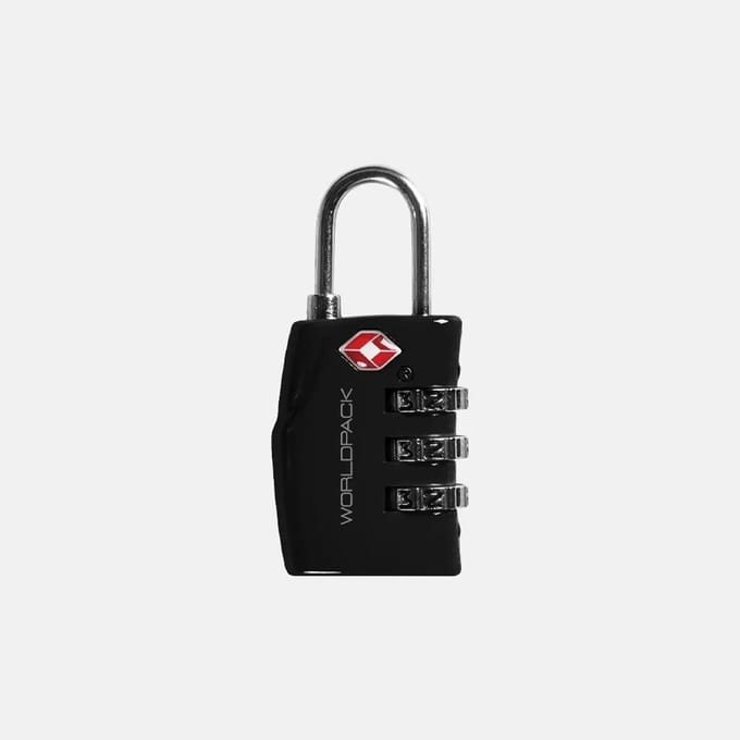 Worldpack TSA Cijferslot Zwart