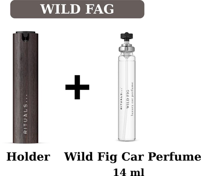 Rituals - Wild Fig - Luxury Car Perfume Kit - Rituals Auto Parfum - Car Parfume Kit