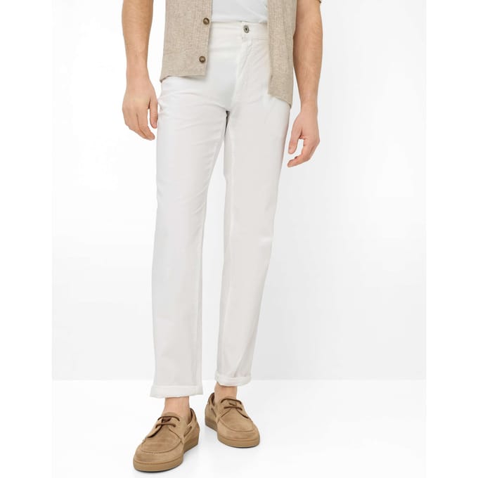 Brax Heren Jeans  Style CADIZ white, wit, maat 36/30