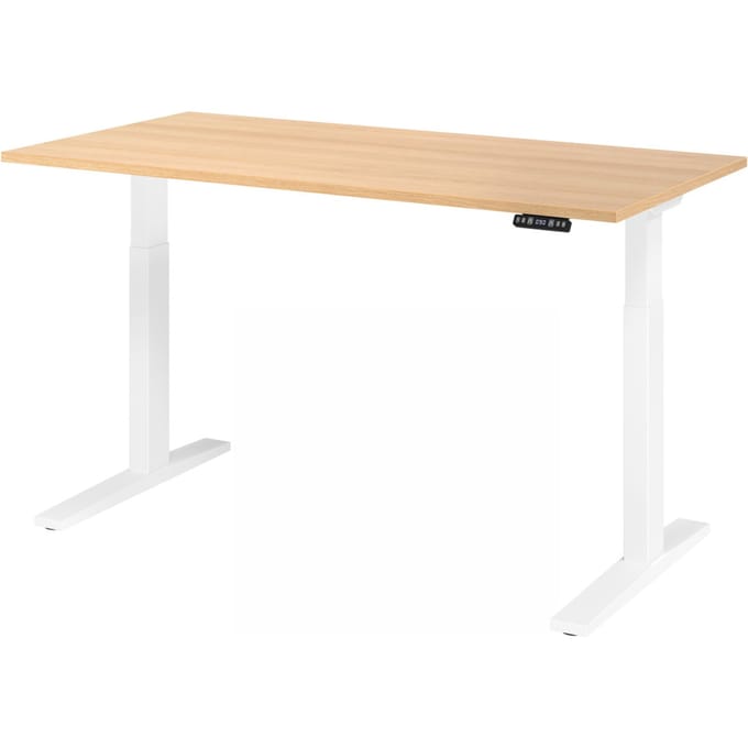 XMKA 16 W | Bureau - 160 x 80 Eiken Tafelhoogte I Elektrisch in hoogte verstelbaar