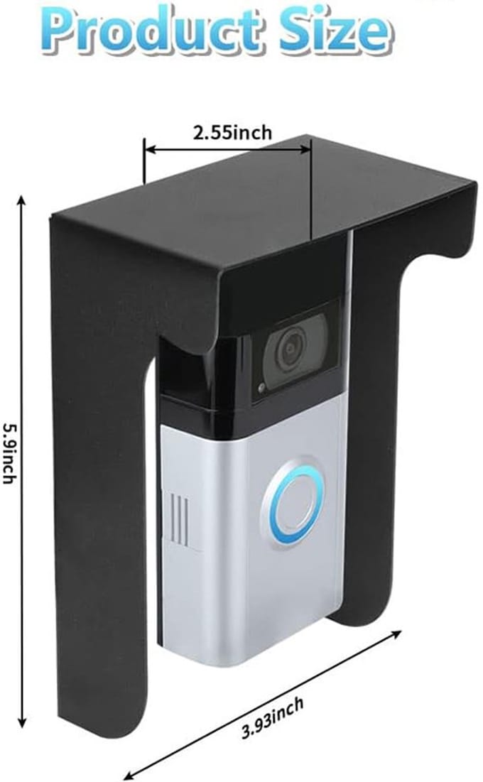 Ring Faceplate - Accessoires Deksel - Buitenmuur Bescherming - Waterdicht Ontwerp - 15x10x6.5cm - Metaal