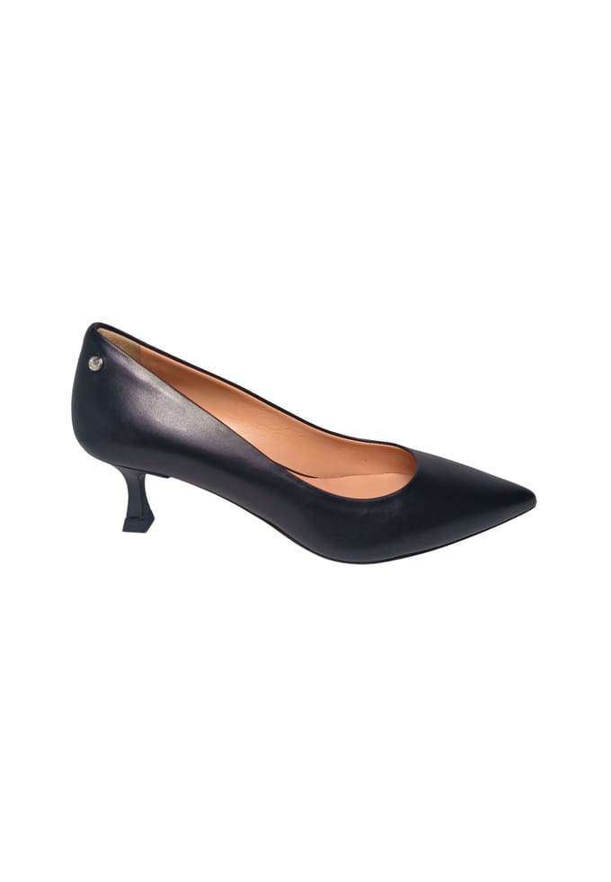 sa10215C9nap000 Pollini Vrouwen leder zwart