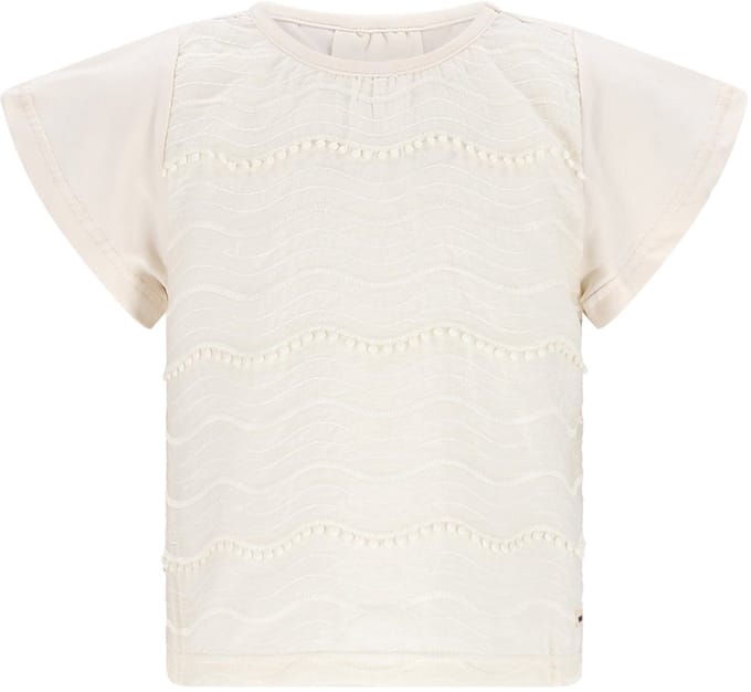 NONO - Tobi Blouse Tshirt - Pearled Ivory - Maat 116