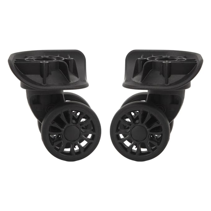 2 stuks Vervangend Bagagewiel voor Reparatie Eenvoudig te Installeren Universeel Kofferwiel voor